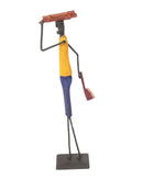 Escultura Madeira e Arame 246