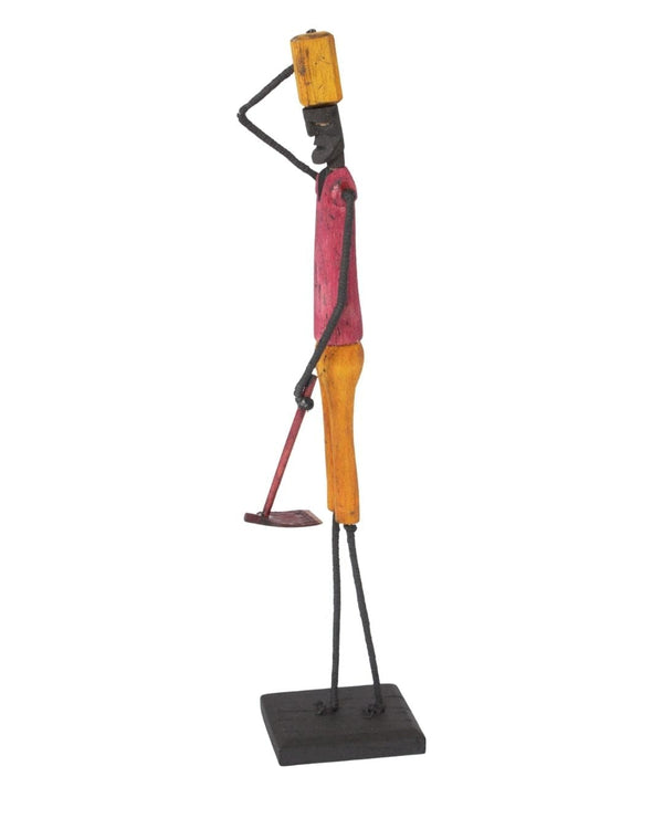 Escultura Madeira e Arame 255