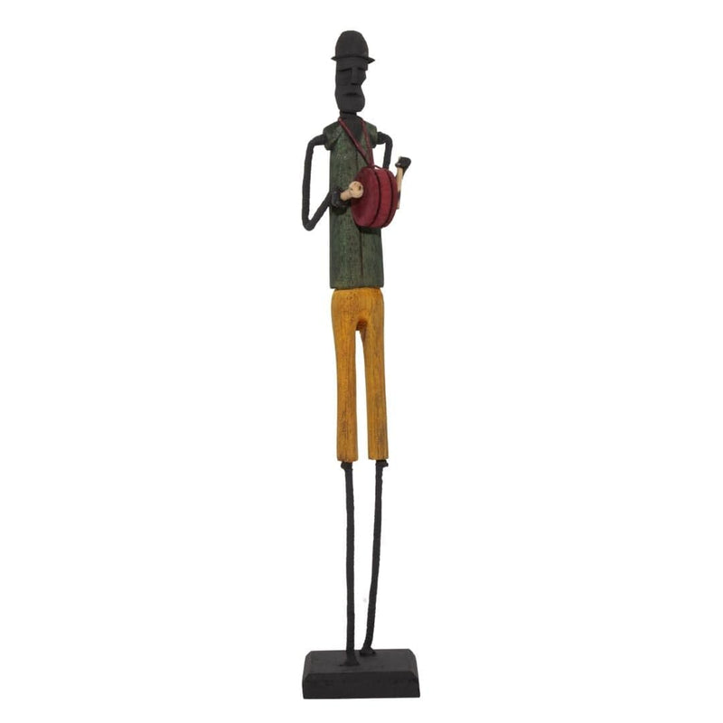 Escultura Madeira e Arame 27