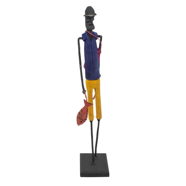 Escultura Madeira e Arame 37