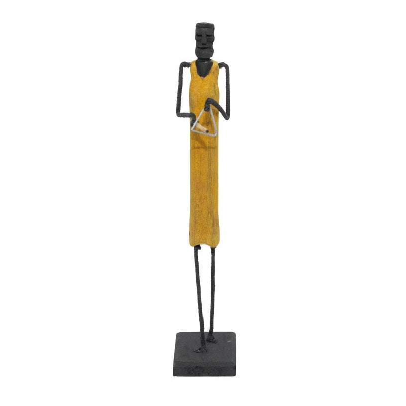 Escultura Madeira e Arame 40