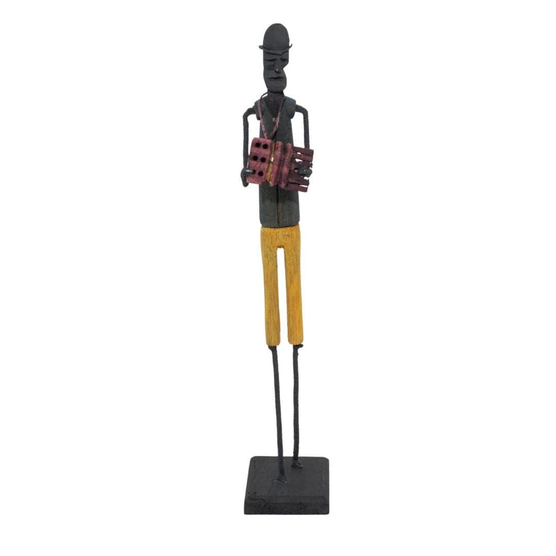 Escultura Madeira e Arame 42