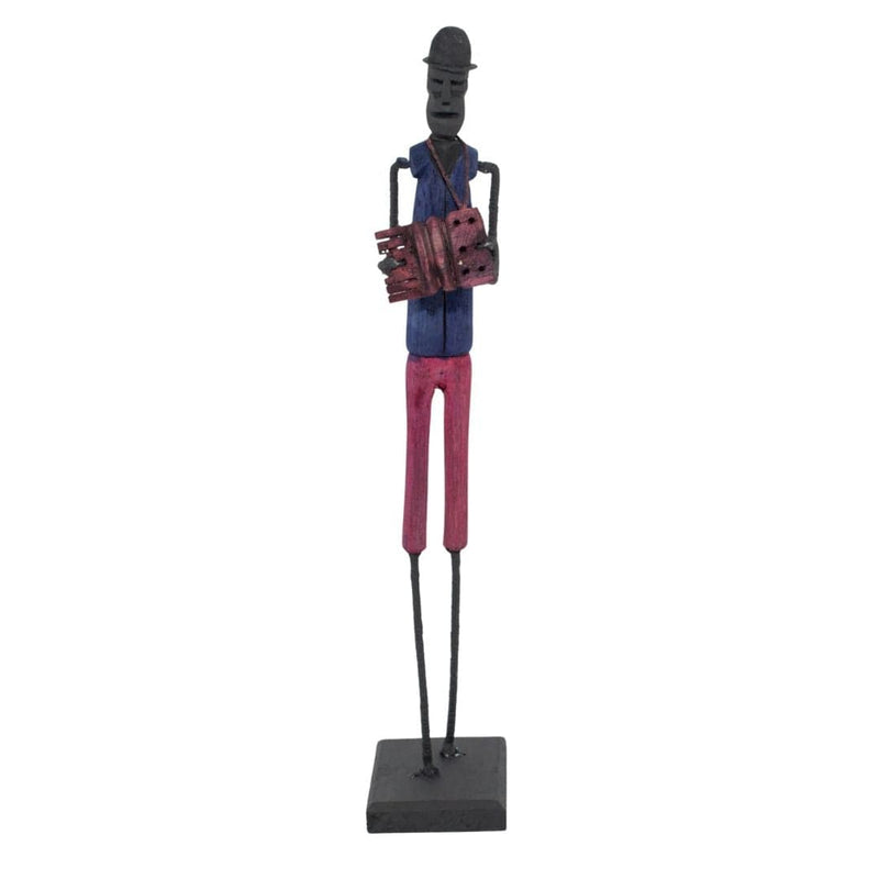 Escultura Madeira e Arame 48