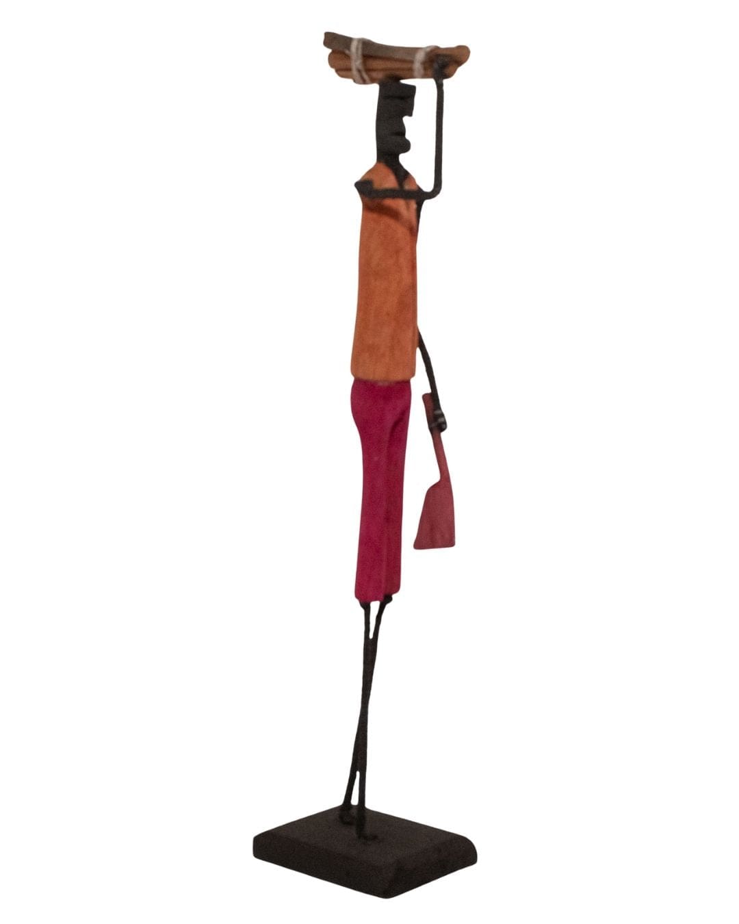 Escultura Madeira e Arame 48