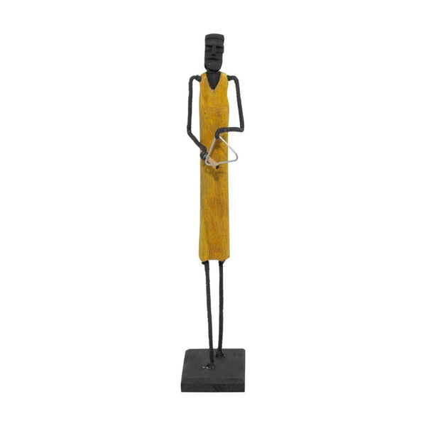 Escultura Madeira e Arame 51