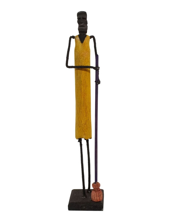 Escultura Madeira e Arame 51