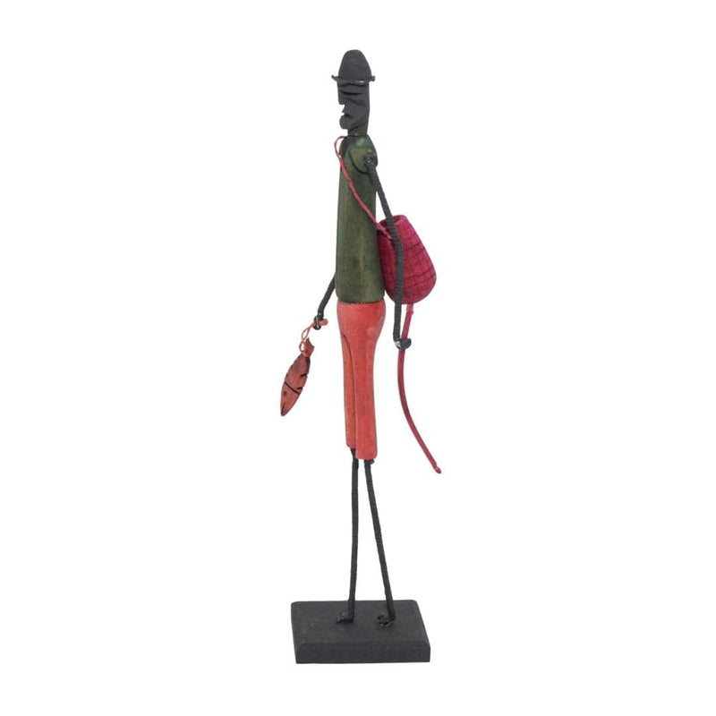 Escultura Madeira e Arame 52
