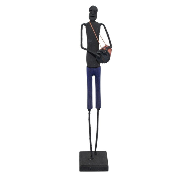 Escultura Madeira e Arame 56