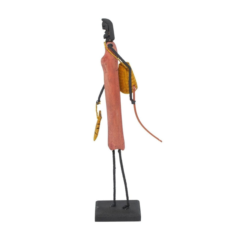 Escultura Madeira e Arame 57