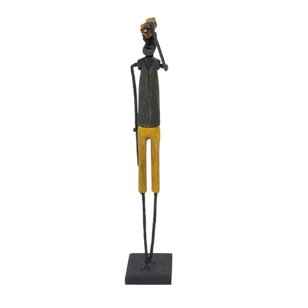 Escultura Madeira e Arame 62