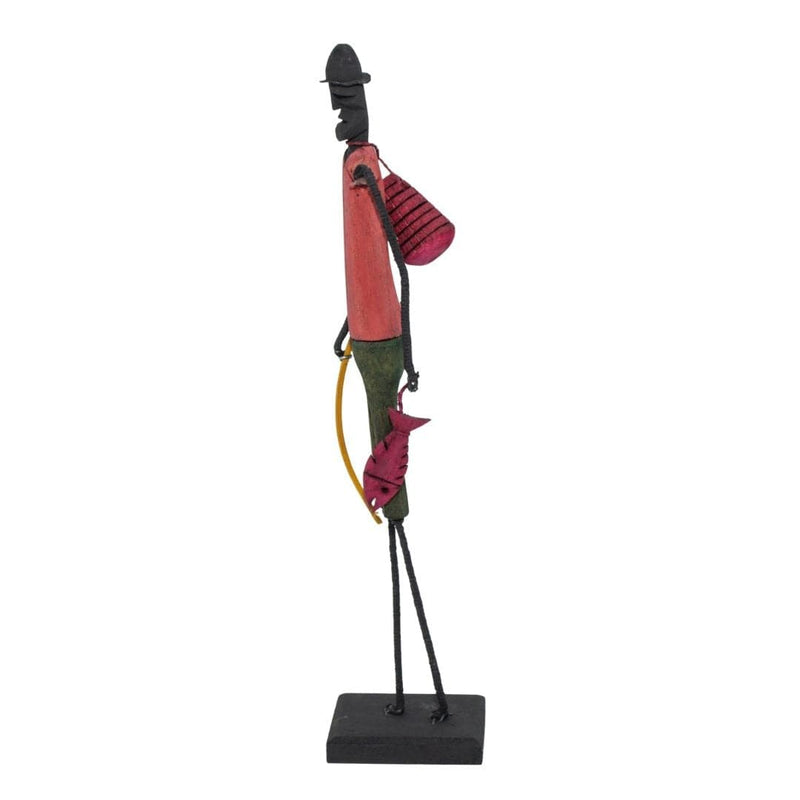Escultura Madeira e Arame 70
