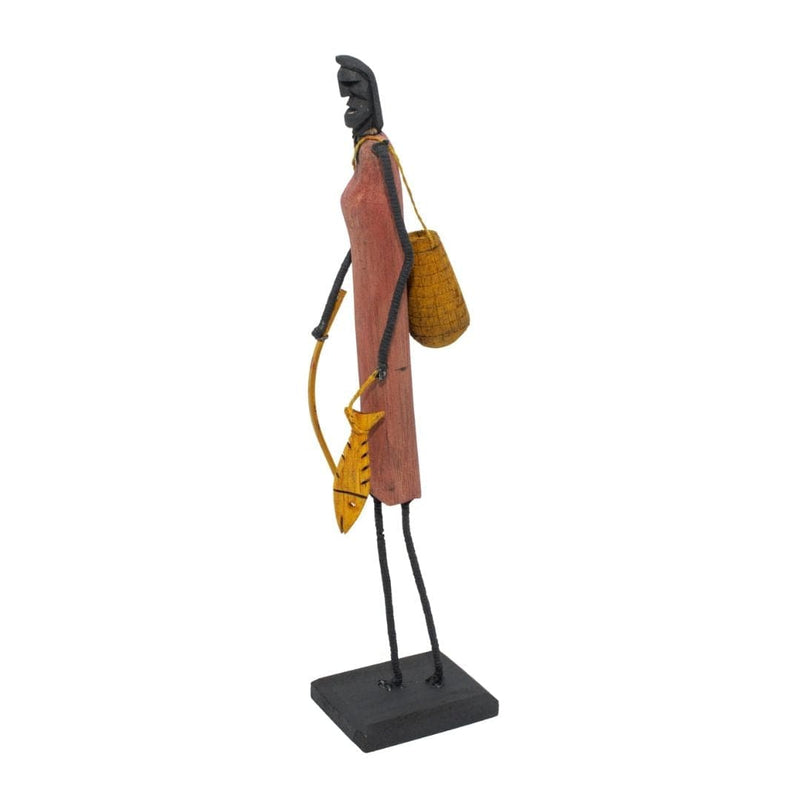 Escultura Madeira e Arame 74