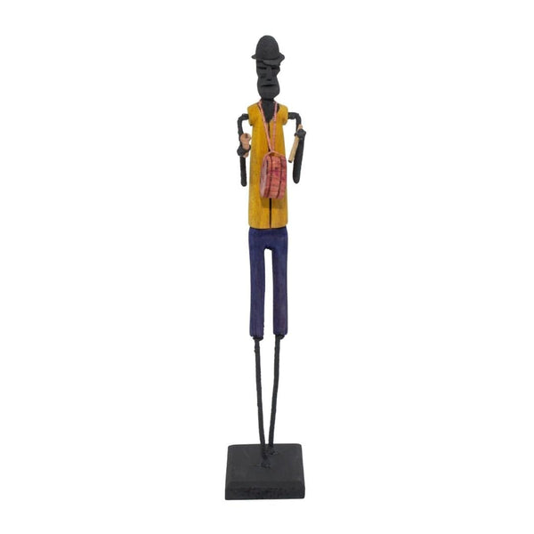 Escultura Madeira e Arame 85