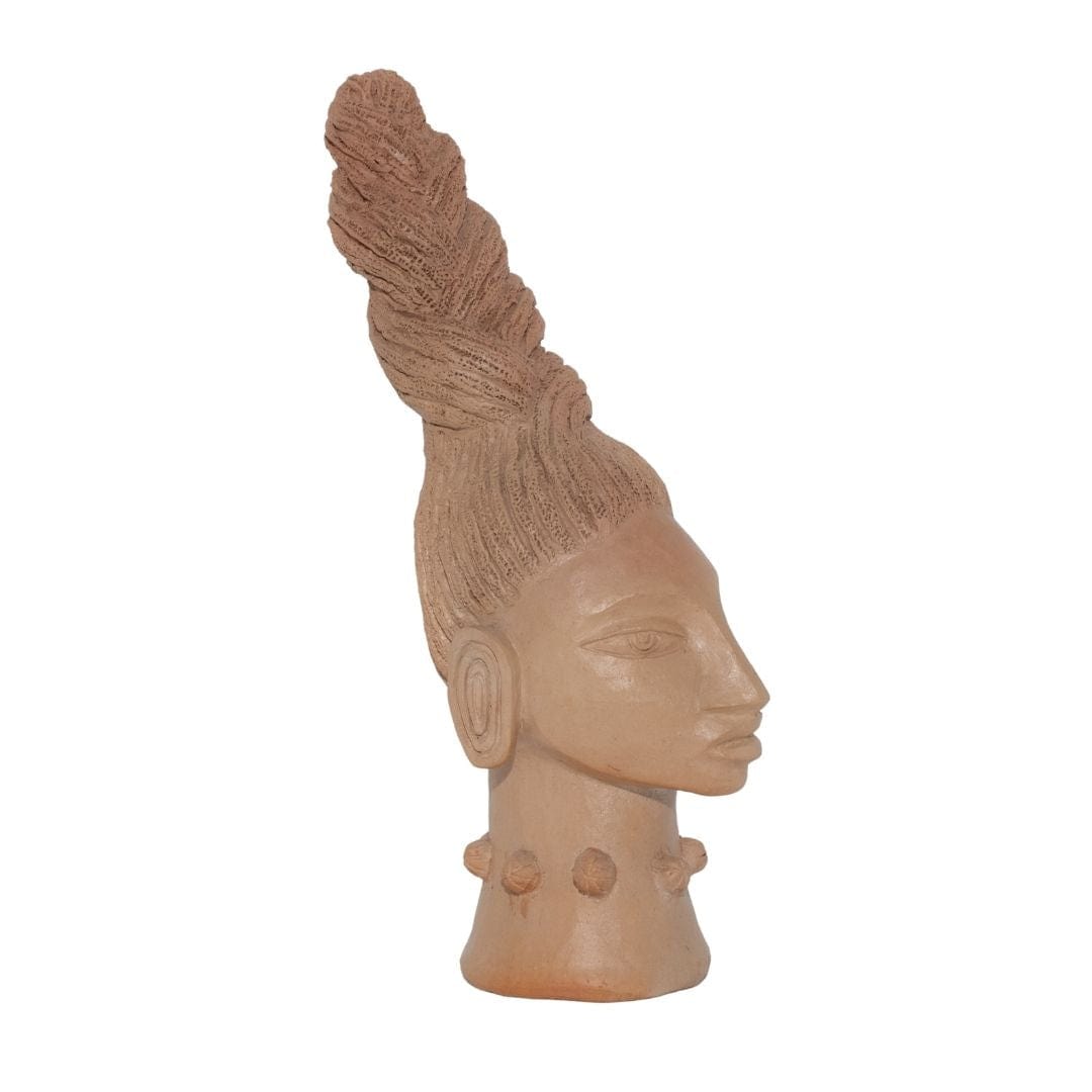 Escultura Busto Feminino em Cerâmica 1