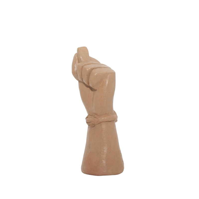 Escultura Figa Em Cerâmica M