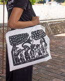 Bolsa de Praia Xilogravura- Carro de Boi