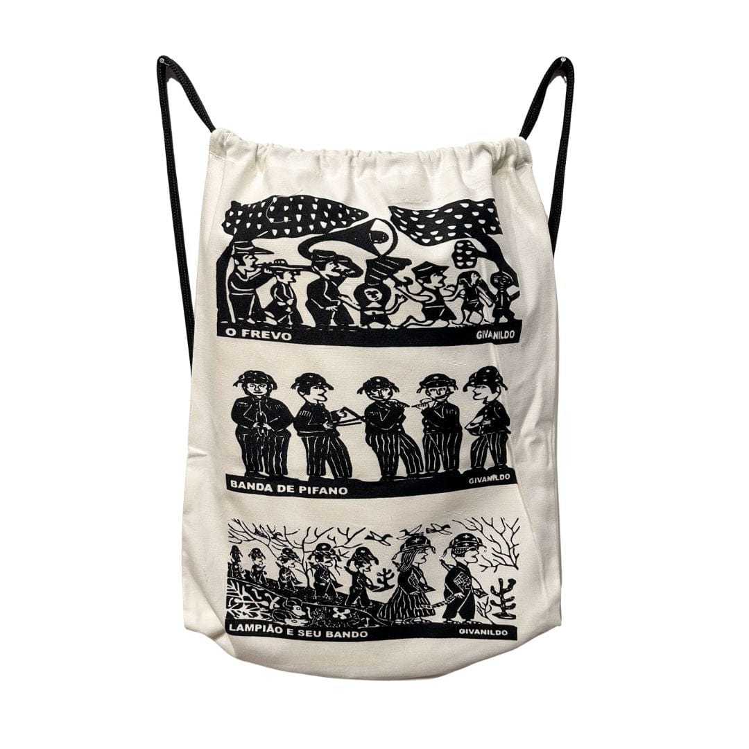 Mochila de Costas Xilogravura- Bumba Meu Boi