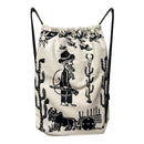 Mochila de Costas Xilogravura- Lampião e seu Bando