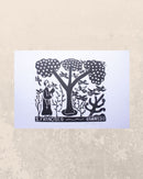 Xilogravura São Francisco Horizontal P