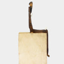 Escultura São Francisco Sentado em Madeira