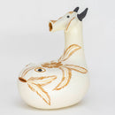 Escultura Sapo Boi em Barro