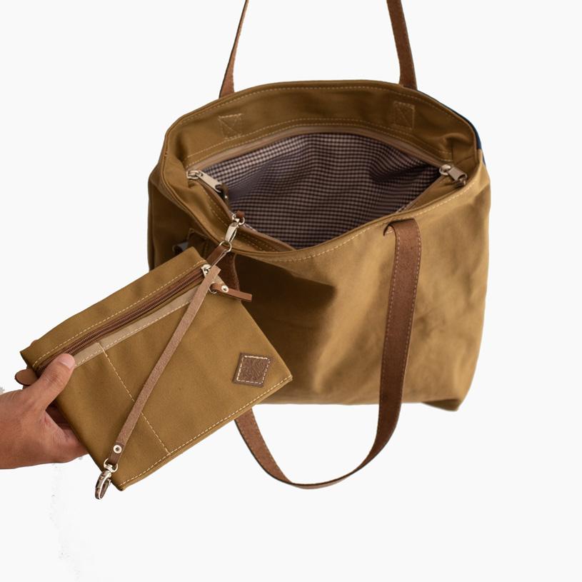 Bolsa Tote PE Marrom