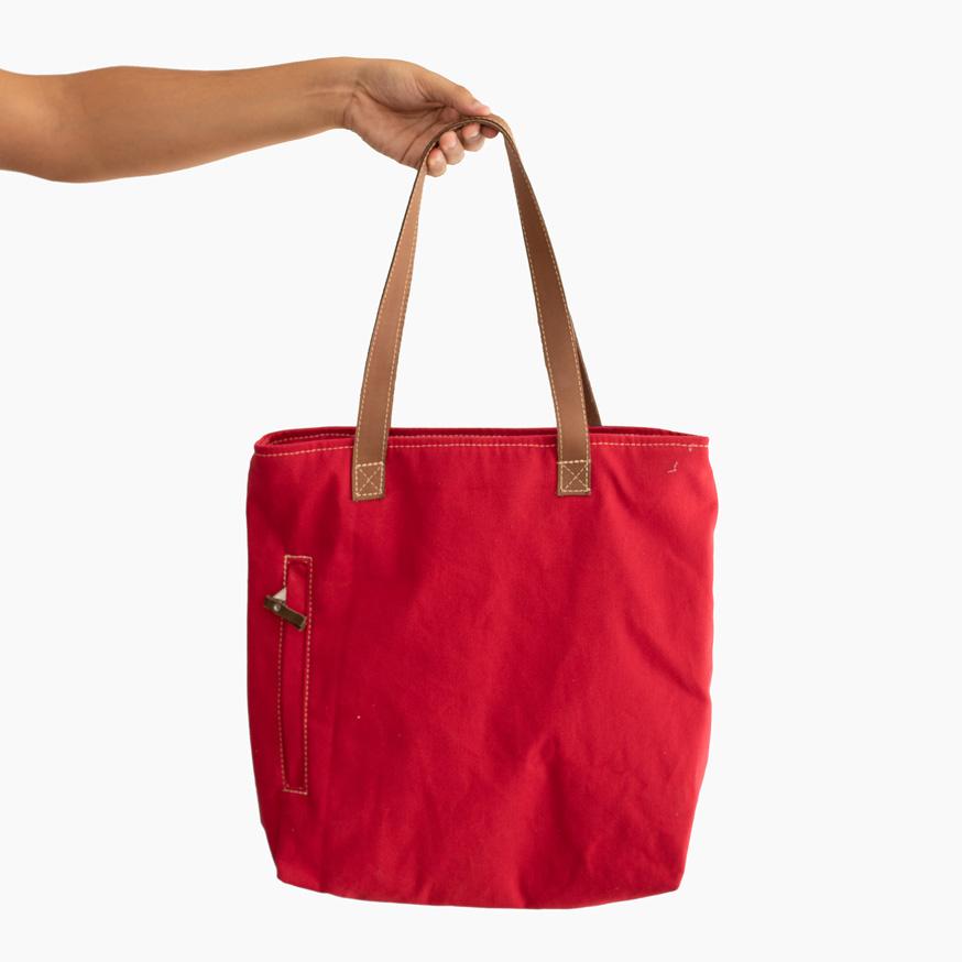 Bolsa Tote PE Vermelha