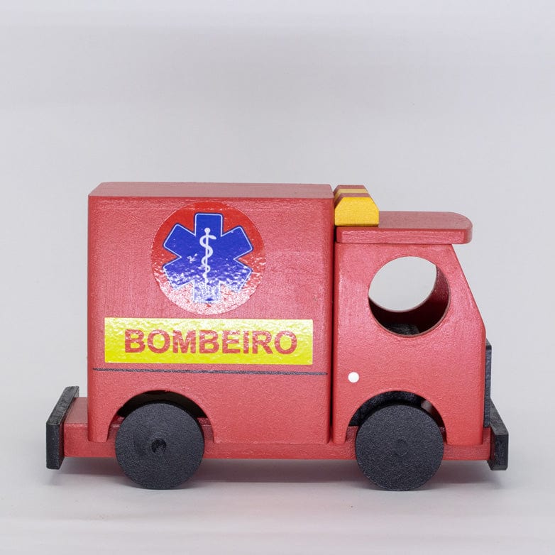 Caminhão de Bombeiro em Madeira G