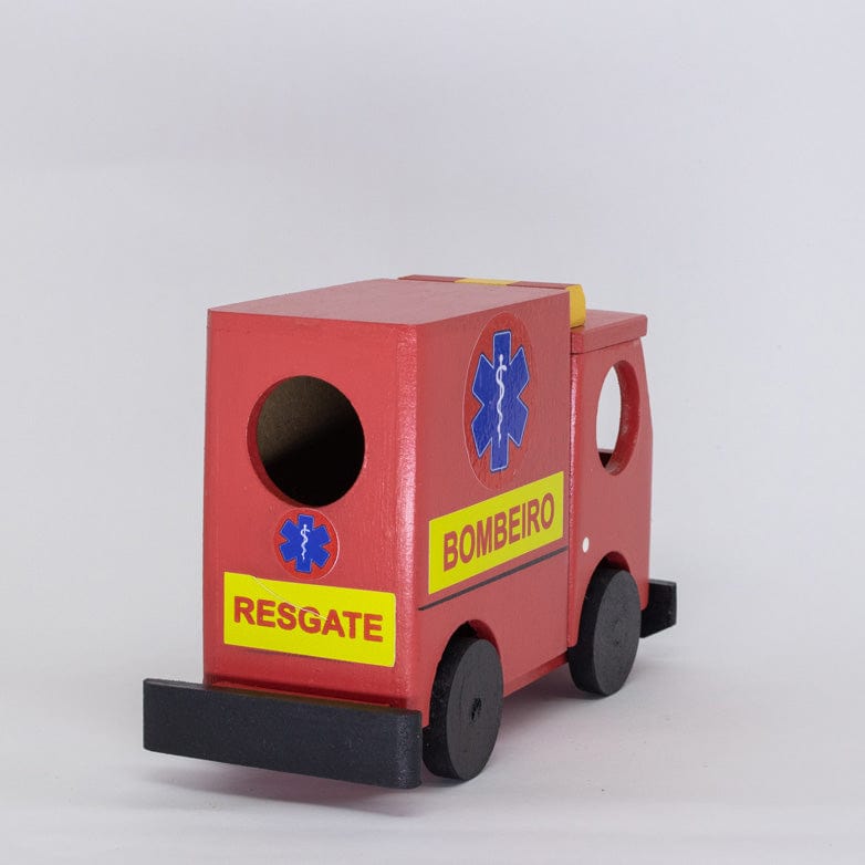 Caminhão de Bombeiro em Madeira G