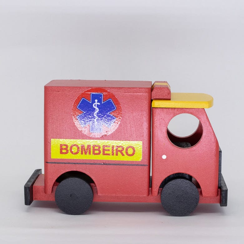 Caminhão de Bombeiro em Madeira G