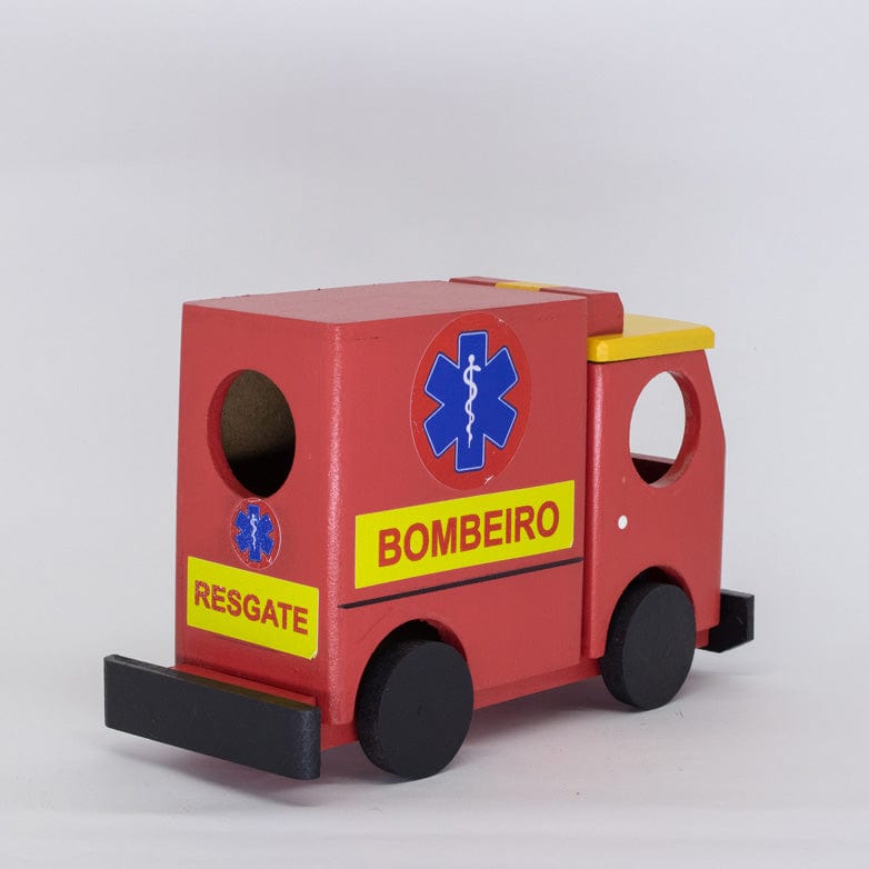 Caminhão de Bombeiro em Madeira G