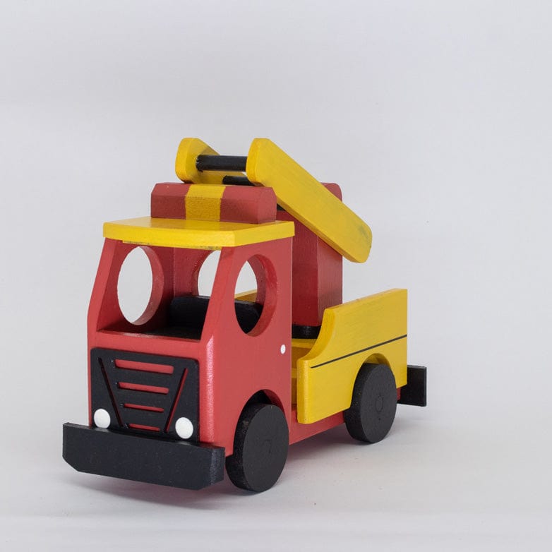 Carro de Bombeiro Resgate em Madeira G