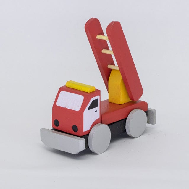 Carro de Bombeiro Resgate em Madeira P