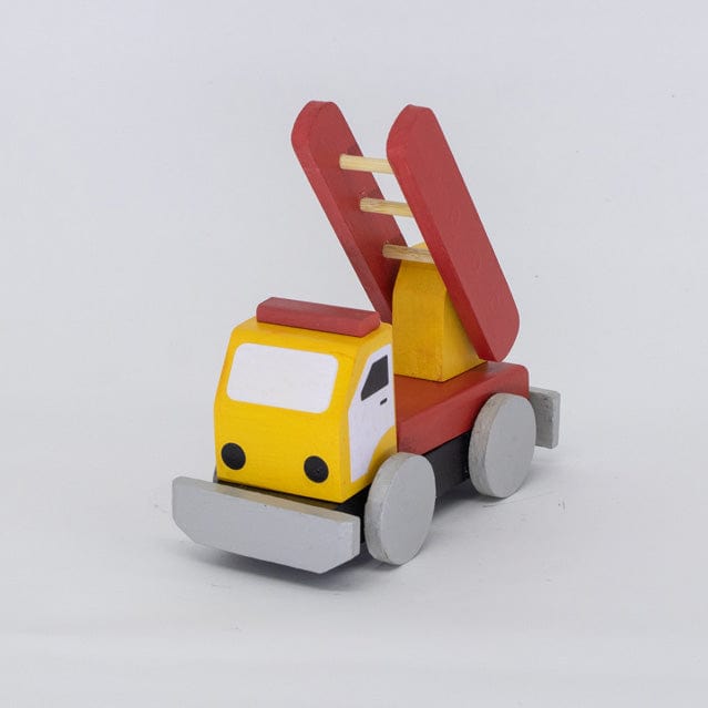 Carro de Bombeiro Resgate em Madeira P