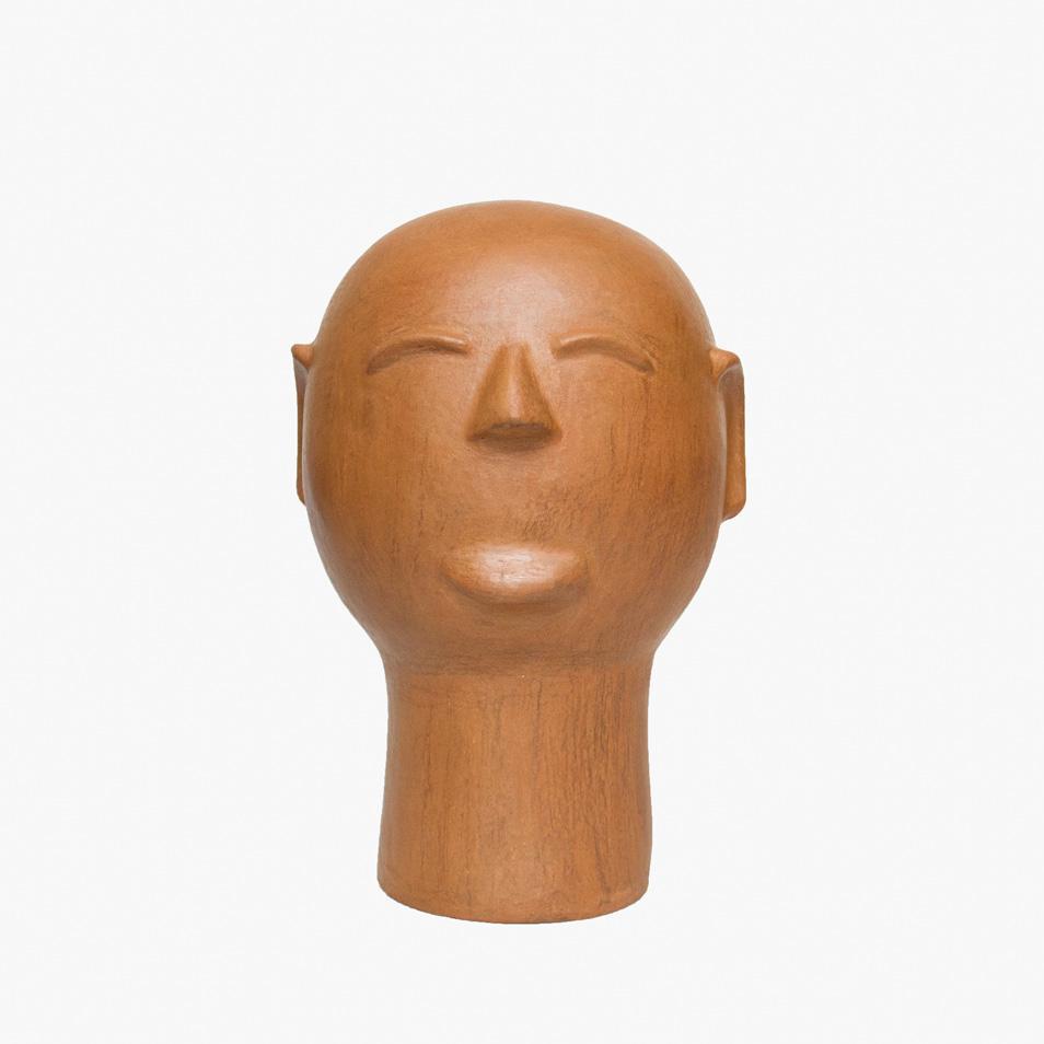 CABEÇA CIDA LIMA GG ESCULTURA Artes do Imaginario Brasileiro