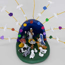 Escultura Presépio Colorido