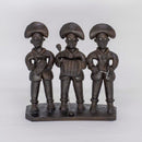 Escultura Trio Forró em Cerâmica