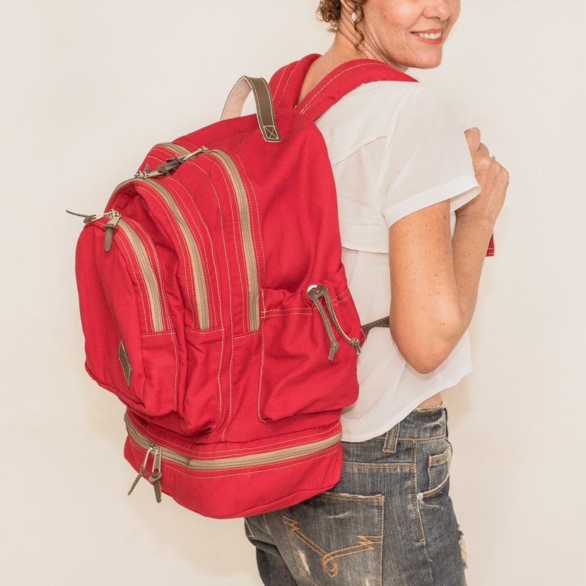 Mochila FF08 Vermelha