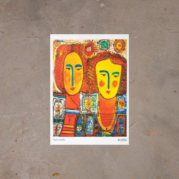 Poster HC - Figuras e Janelas - 42 X 30 cm