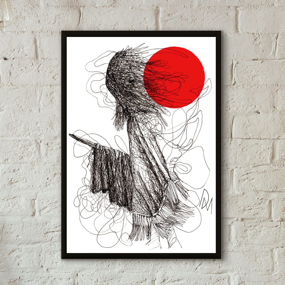 Print Baque Silhueta