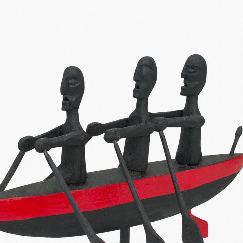 REGATA COM 3 FIGURAS BARCOS Artes do Imaginario Brasileiro 