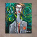 Tela Nino Ferreira - Sem Título 50 X 40 cm