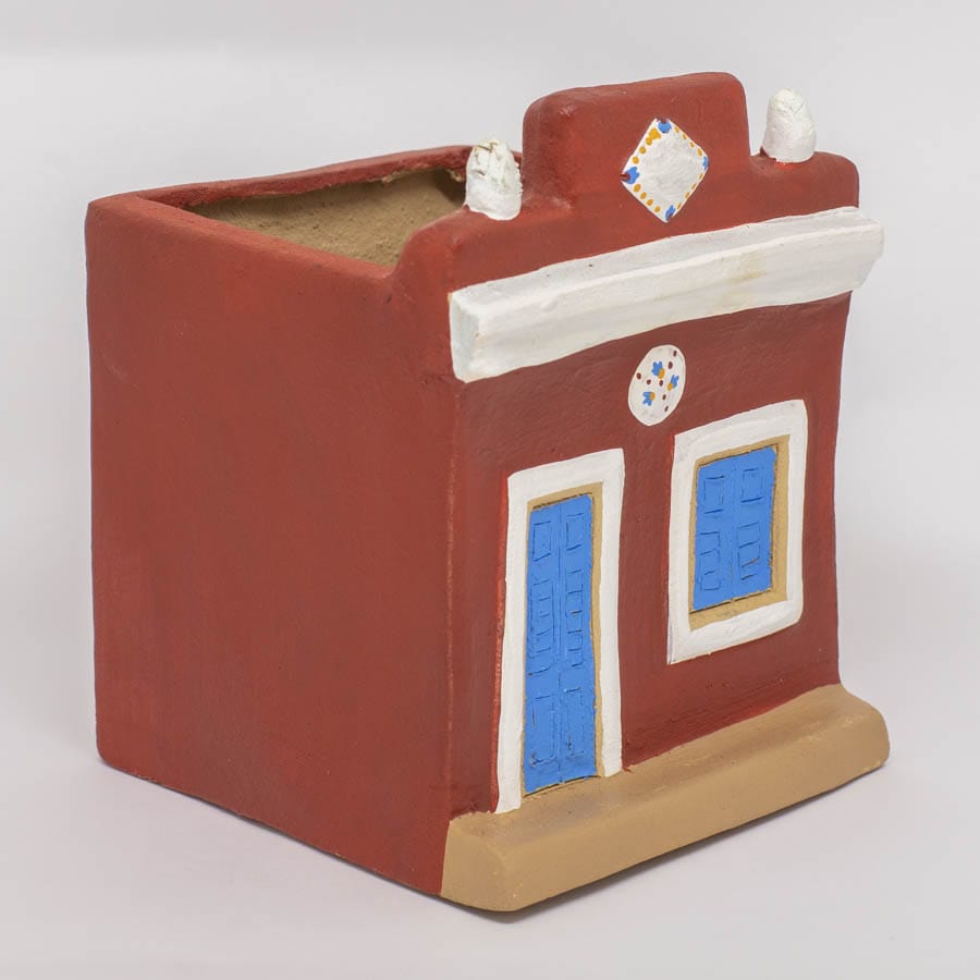 Vaso para Plantas Casario Guadalupe Vermelho P