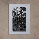 Xilogravura A Trincheira - 66 X 48 cm