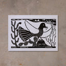 Xilogravura Asa Branca - 48 X 66 cm