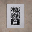 Xilogravura Corte da Cana - 66 X 48 cm