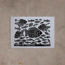 Xilogravura Época da Piracema - 48 X 66 cm