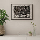 Xilogravura Girassol - 48 X 66 cm