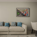 Xilogravura Lampião e Seu Bando - 67 X 96 cm