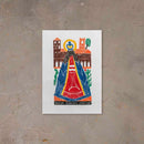 Xilogravura Nossa Senhora Aparecida - 66 X 48 cm - Givanildo
